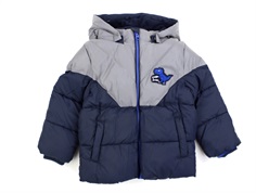 Name It dark sapphire reflective puffer winter jacket